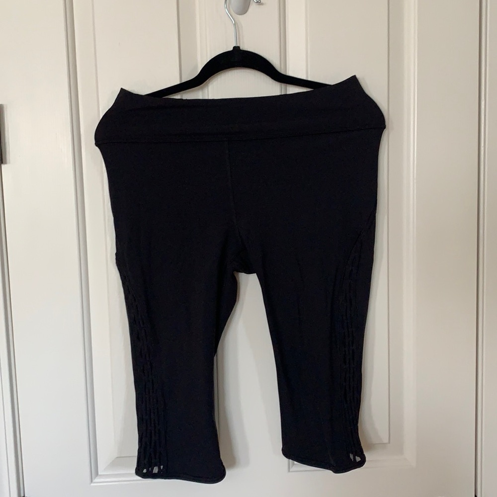 Lululemon Lattice Side Crop Leggings sz 10